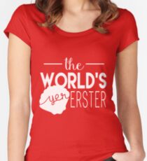The World's Yer Erster Women's Fitted Scoop T-Shirt