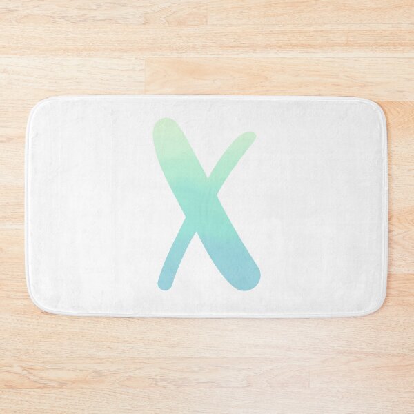 Item preview, Personalized Seafoam Color Palette Monogram X designed and sold by TheFamilyVan.