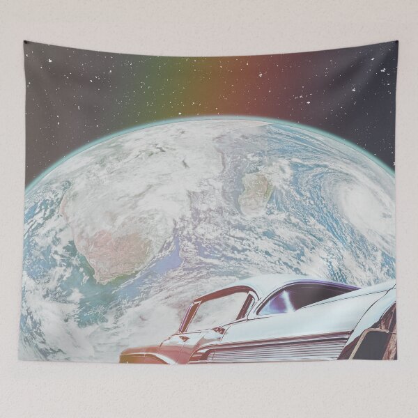 Item preview, Vintage Retro Space Collage designed and sold by ind3finite.