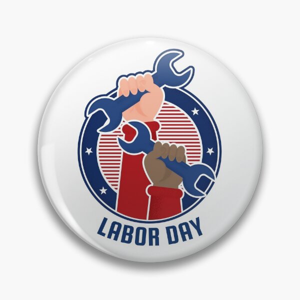 Item preview, Happy Labor Day American Flag Colors Labor Union designed and sold by TamGustam.