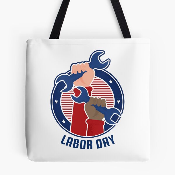 Item preview, Happy Labor Day American Flag Colors Labor Union designed and sold by TamGustam.