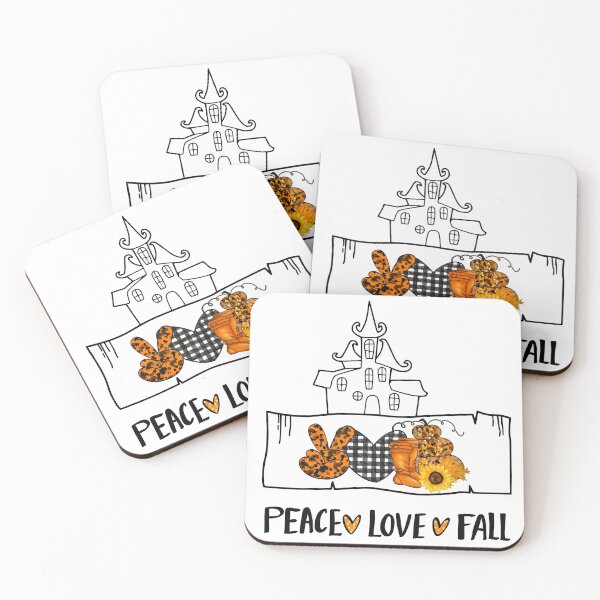 Item preview, Peace Love Fall. Halloween Time designed and sold by berguna7.