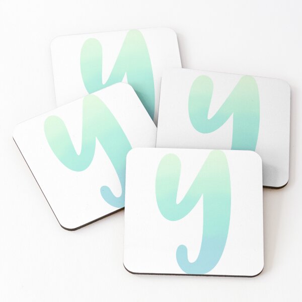 Item preview, Personalized Seafoam Color Palette Monogram Y designed and sold by TheFamilyVan.