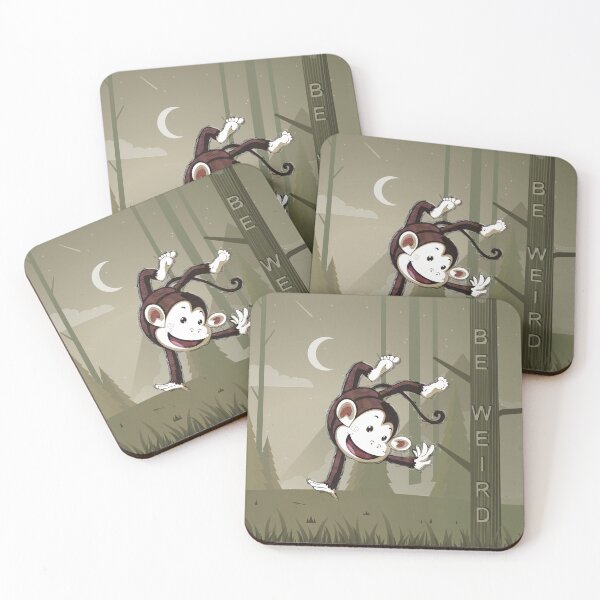 Item preview, Be weird monkey designed and sold by urban-color.