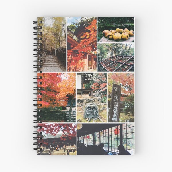 Item preview, Kyoto Japan Takao Jingo-ji & Kozan-ji Autumn Collage designed and sold by Beverly Claire Kaiya.