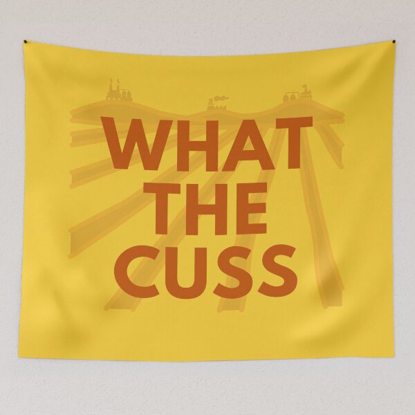 Item preview, What The Cuss // Fantastic Mr. Fox // Wes Anderson designed and sold by KylieBeth Designs.
