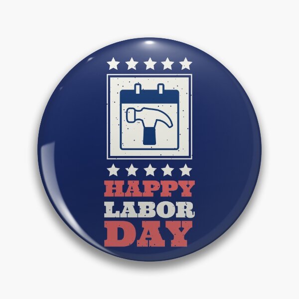 Item preview, Vintage Happy labor day designed and sold by TamGustam.