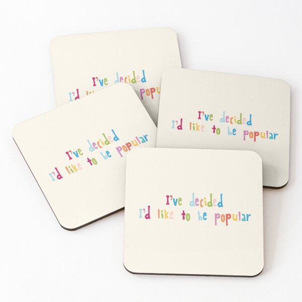 Item preview, I've decided I'd like to be popular designed and sold by holbytv.