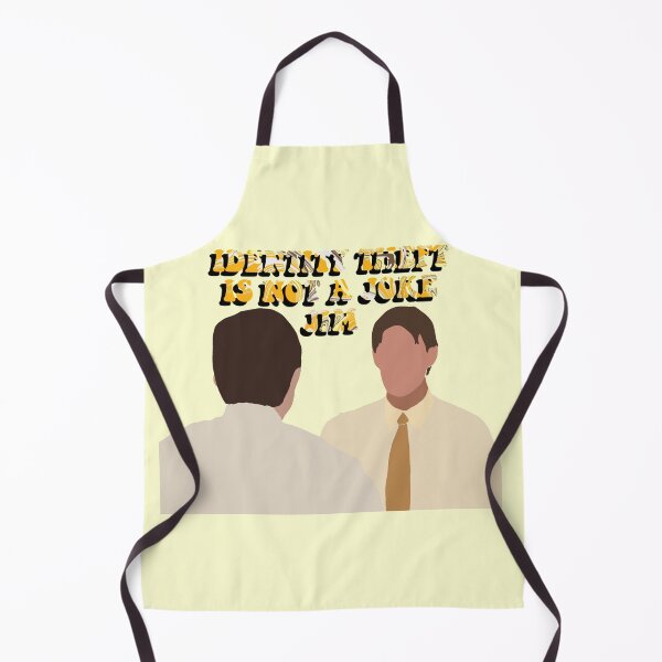 Item preview, The Office "Identity theft is not a joke" designed and sold by mariaadesigns.