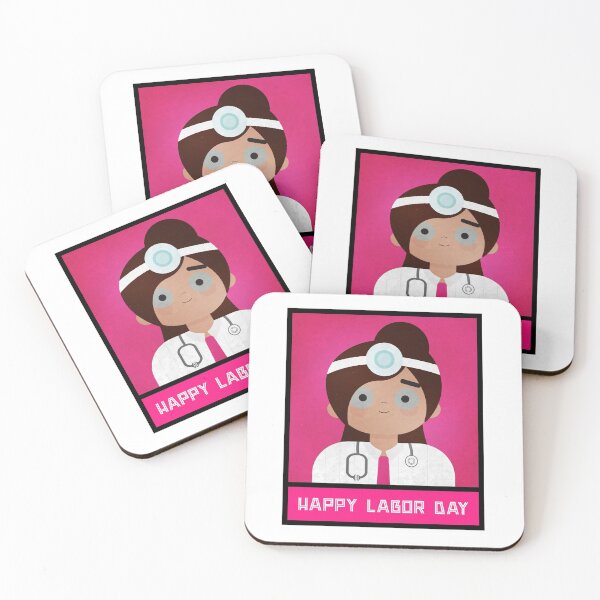 Item preview, Happy Labor Day for Woman Doctor and Nurse designed and sold by TamGustam.