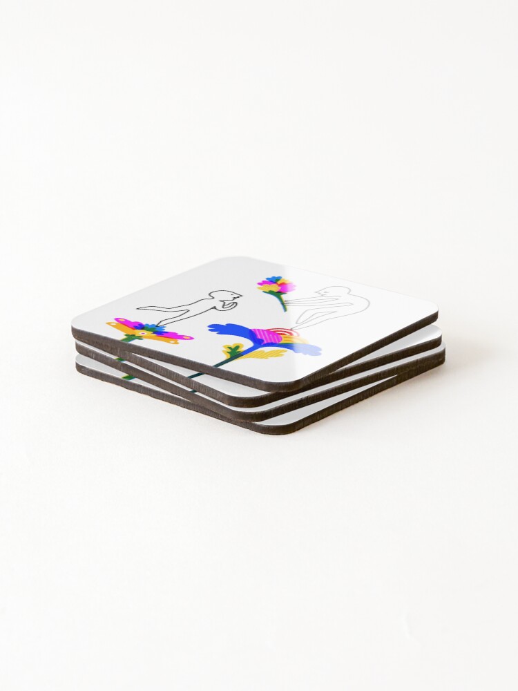 Thumbnail 4 of 5, Coasters (Set of 4), Help Others Grow designed and sold by ejcreative.