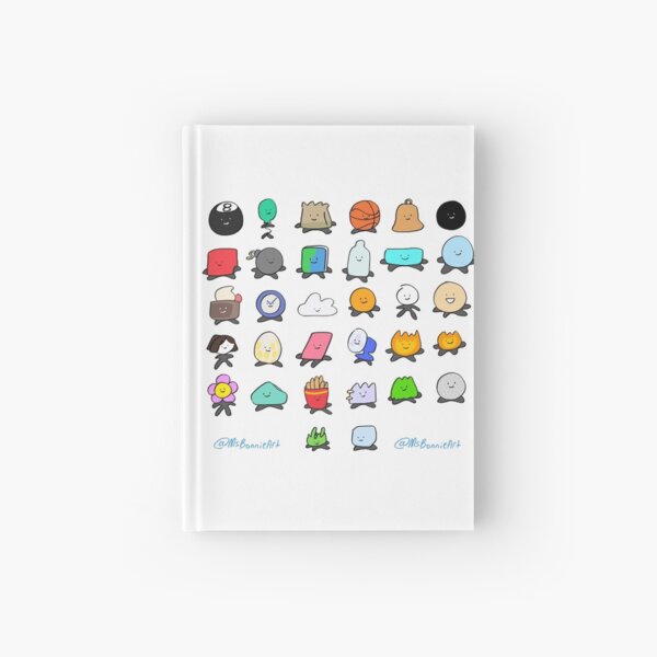 Bfdi All Contestants Pack Part 1 Hardcover Journal