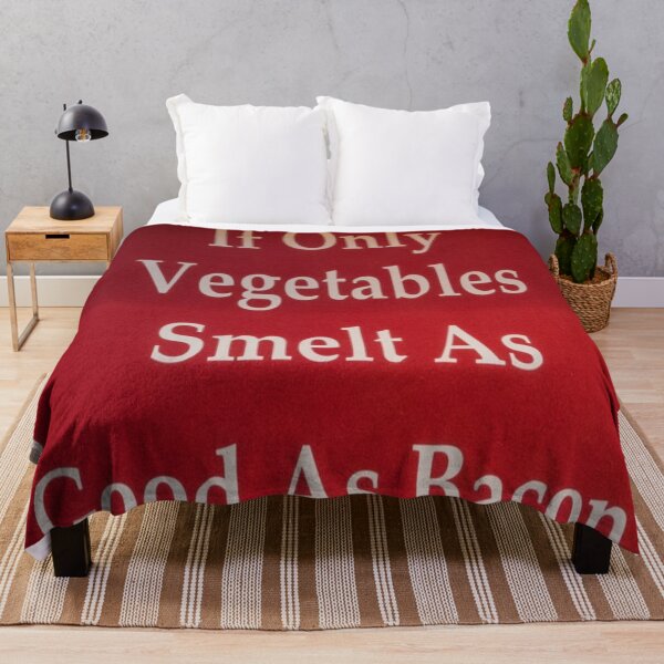 Item preview, If Only Vegetables Smelt As Good As Bacon Funny  designed and sold by mwagie.