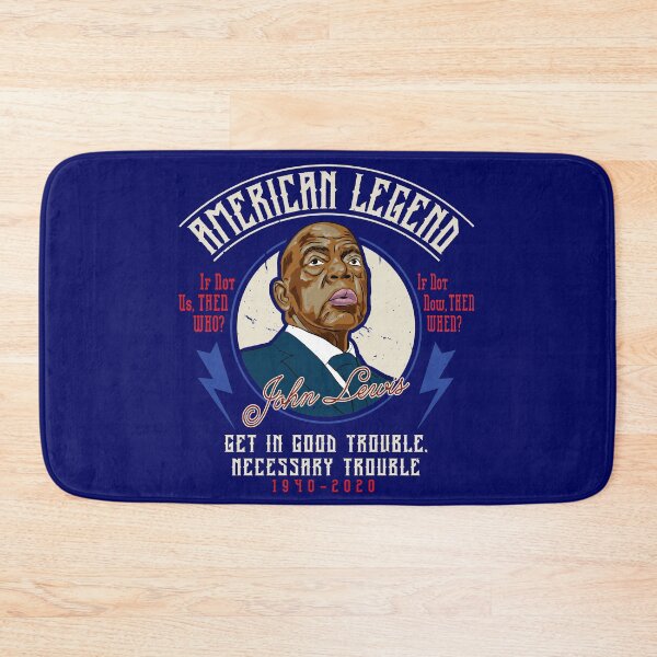 Item preview, John Lewis American Legend Good Trouble designed and sold by Alema Art.