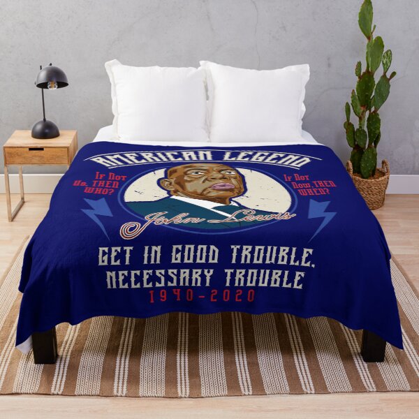 Item preview, John Lewis American Legend Good Trouble designed and sold by Alema Art.