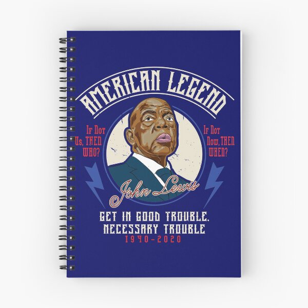 Item preview, John Lewis American Legend Good Trouble designed and sold by Alema Art.
