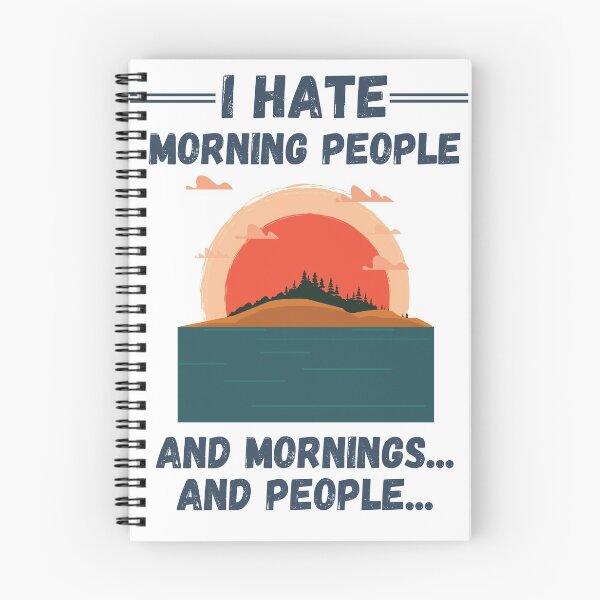 Item preview, I Hate Morning People designed and sold by LamV.