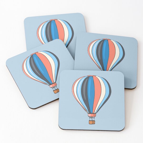 Item preview, Handdrawn hot air balloon designed and sold by EngineerGoC.