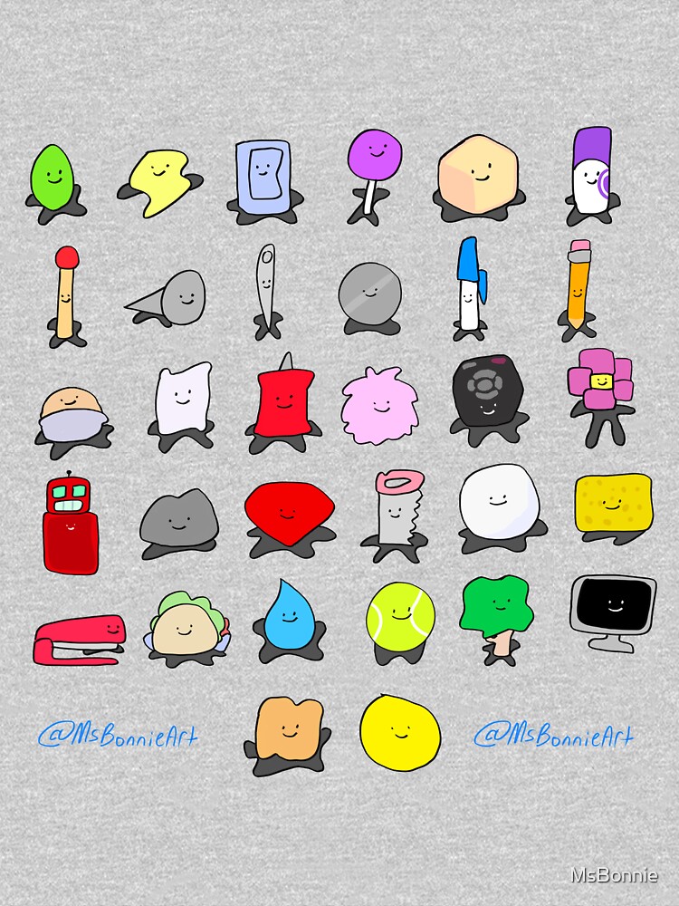 Bfdi All Contestants Pack Part 2 - Bfb - Pin