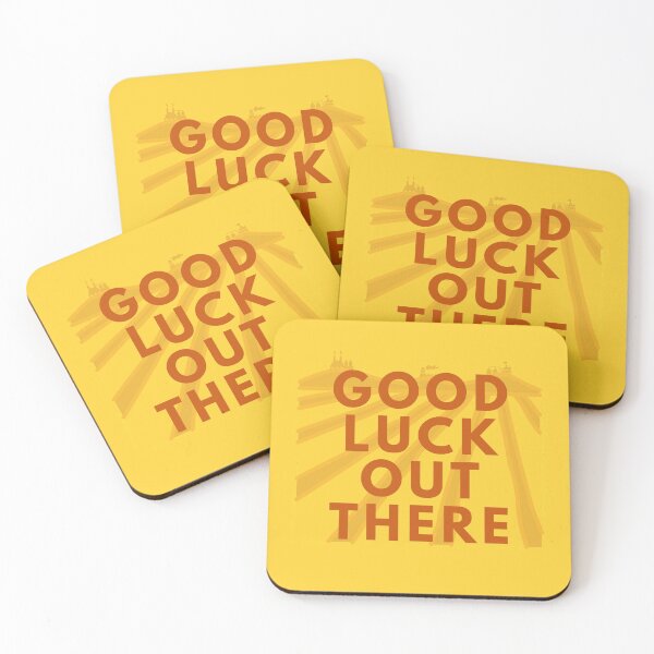 Item preview, Good Luck Out There // Fantastic Mr. Fox // Wes Anderson designed and sold by KylieBeth Designs.