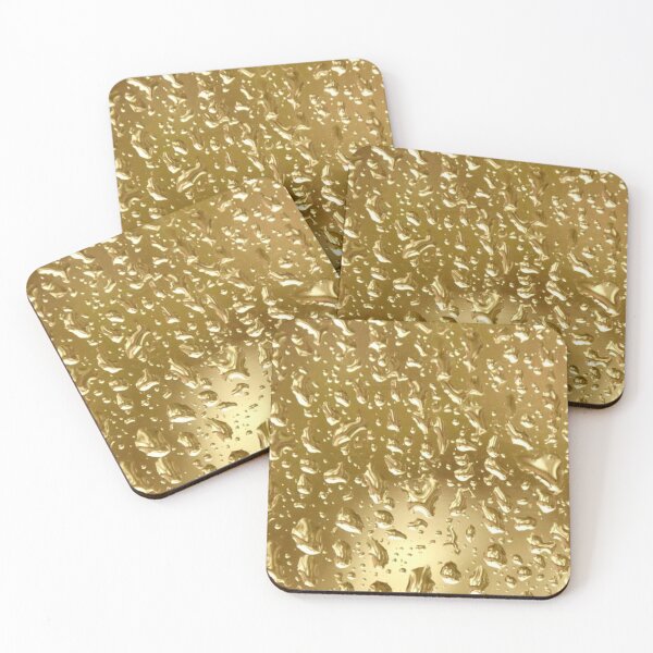 Item preview, Golden Water Droplets designed and sold by WisdomInspired.