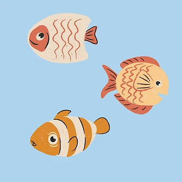 Artwork thumbnail, Fish Pattern  by Mayajs