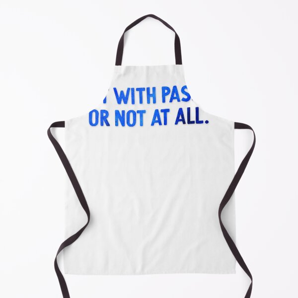 Item preview, Do It With Passion Or Not At All Blue Watercolor designed and sold by sharedipmemes.