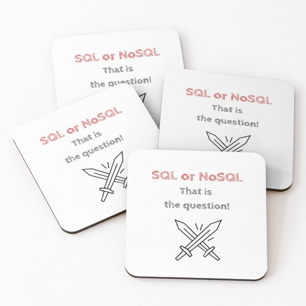 Item preview, SQL or NoSQL: That is the question! Database Development, Light, Software Engineer, Computer Science, Programming Humor designed and sold by Max-Wear.