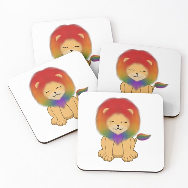Item preview, Rainbow lion designed and sold by Amy  Sykes.
