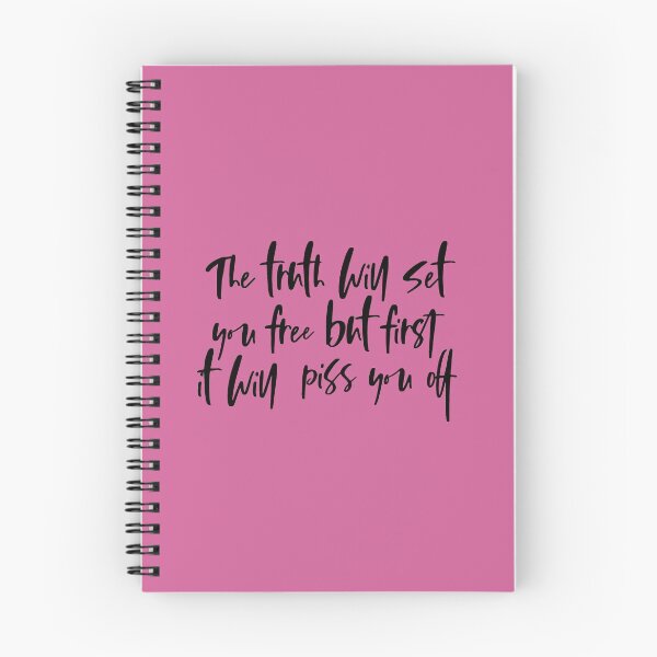 Item preview, The truth will set you free but first it will piss you off designed and sold by holbytv.