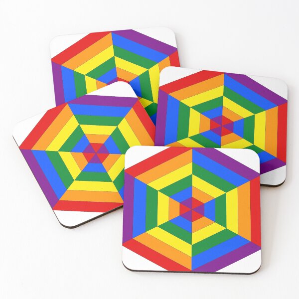 Item preview, Orgullo hexágono designed and sold by micraelle.