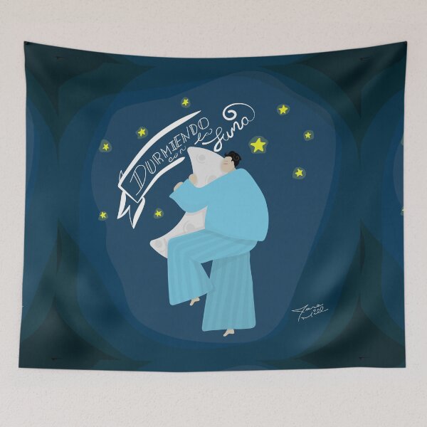 Item preview, Sleeping with the moon designed and sold by yesemill.