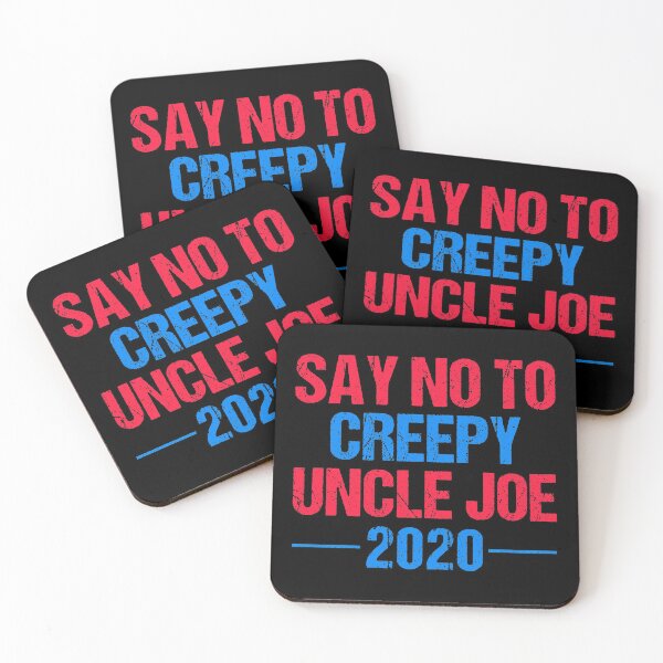 Item preview, Say No To Creepy Uncle Joe 2020 Vintage Design Funny Anti Joe Biden Retro designed and sold by naworas.
