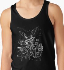 Down The Rabbit Hole (white) Tank Top