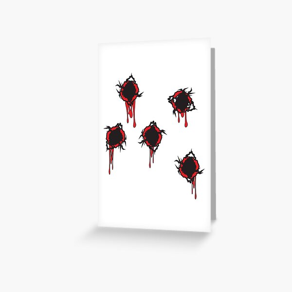 Bullethole Boogie: Roller Booty Boom Greeting Card for Sale by Bullethole