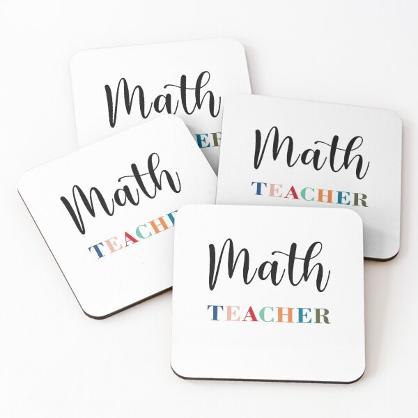 Item preview, Math Teacher  designed and sold by aloresarts.