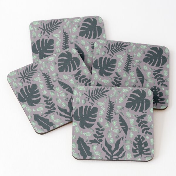 Item preview, Green and Black Monstera Tropical Pattern designed and sold by SAS4rt.