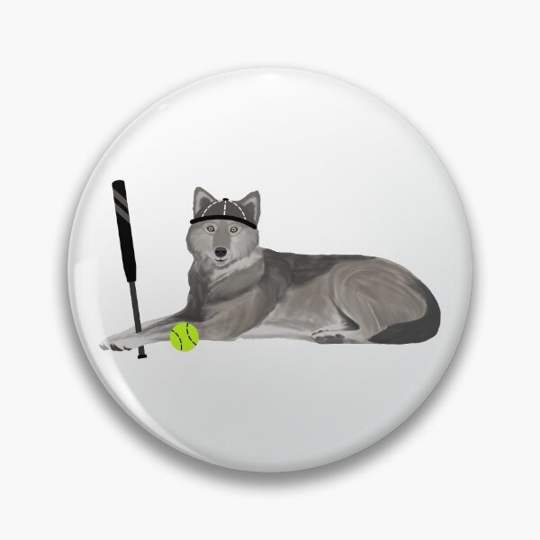 Item preview, Softball Wolf designed and sold by cmd-art.