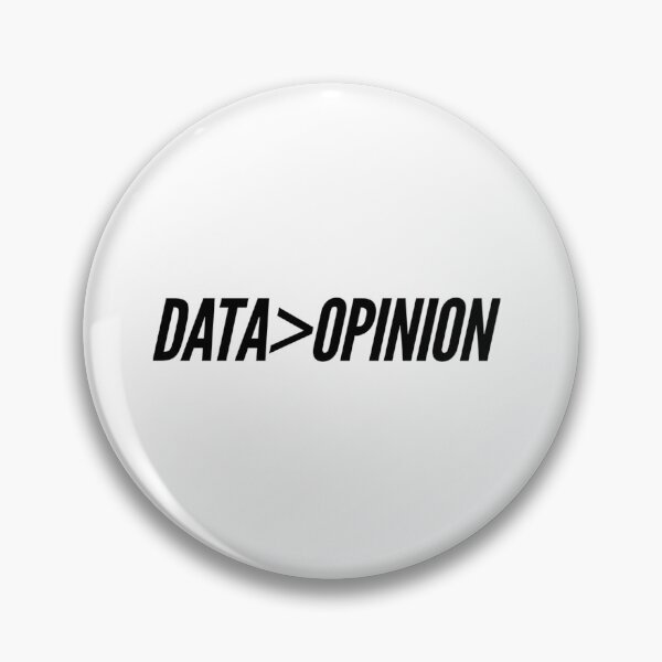 Item preview, Data is greater than opinion designed and sold by MillanMarketing.
