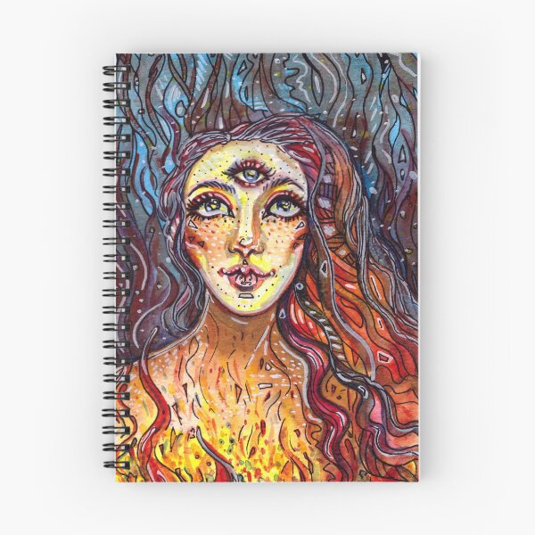 Item preview, The Girl with Three Eyes designed and sold by AndyLanesArt.