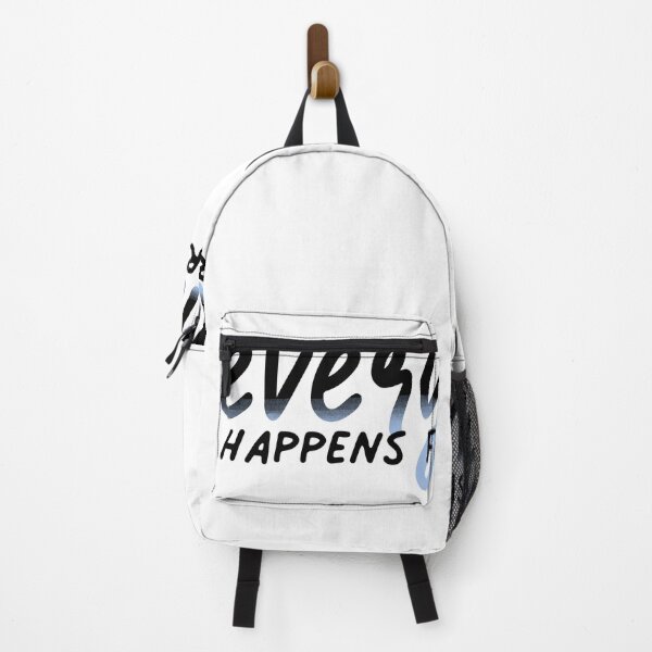 Item preview, Everything Happens For A Reason Watercolor Script designed and sold by sharedipmemes.