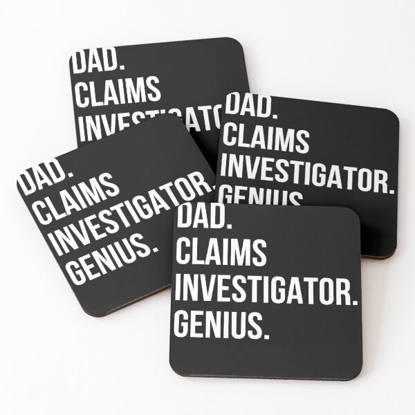 Item preview, Dad Claims investigator designed and sold by UneDesigns.