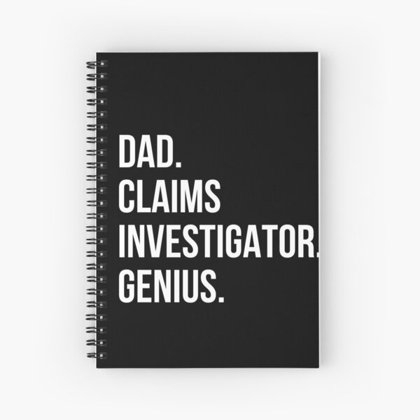 Item preview, Dad Claims investigator designed and sold by UneDesigns.