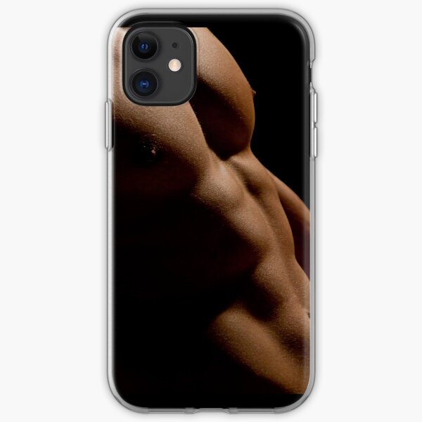 Close - gay art male art iPhone Soft Case
