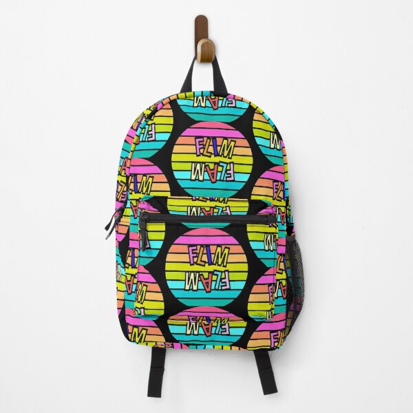 Flamingo Roblox Backpacks Redbubble - flame bag roblox