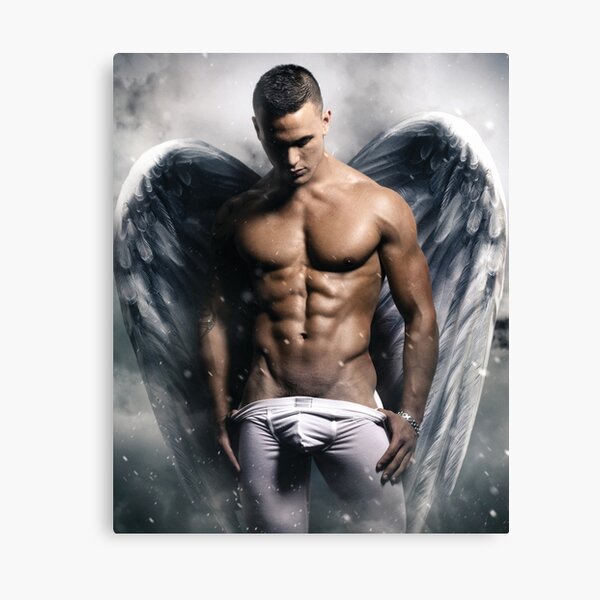 Athelticus II White Angel. Canvas Print