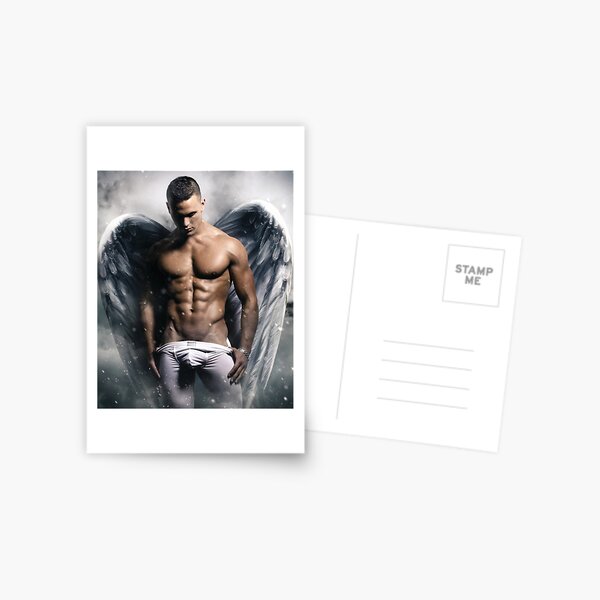 Athelticus II White Angel. Postcard