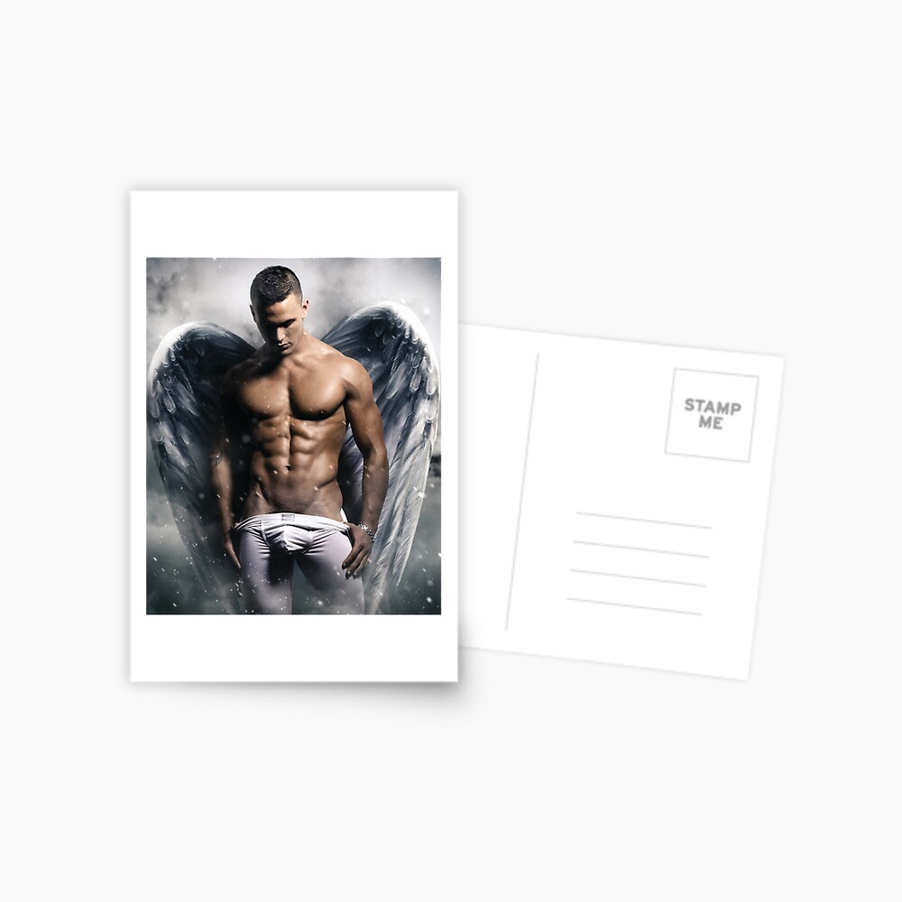 Athelticus II White Angel. Postcard