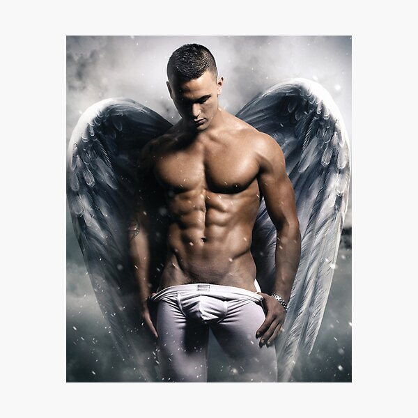 Athelticus II White Angel. Photographic Print