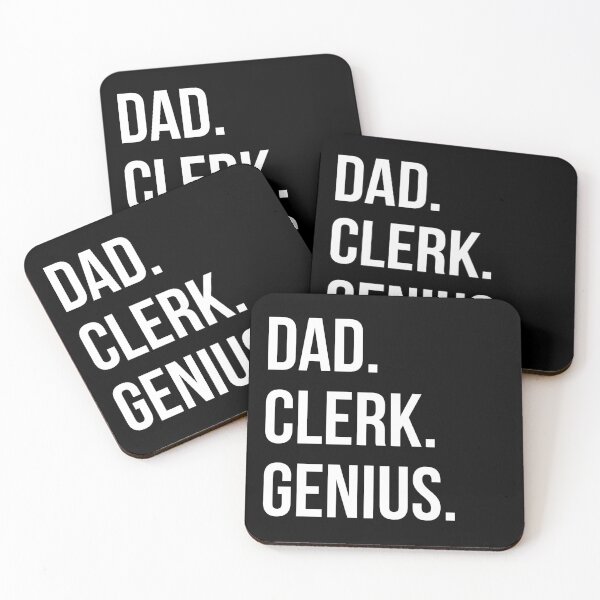 Item preview, Dad Clerk designed and sold by UneDesigns.
